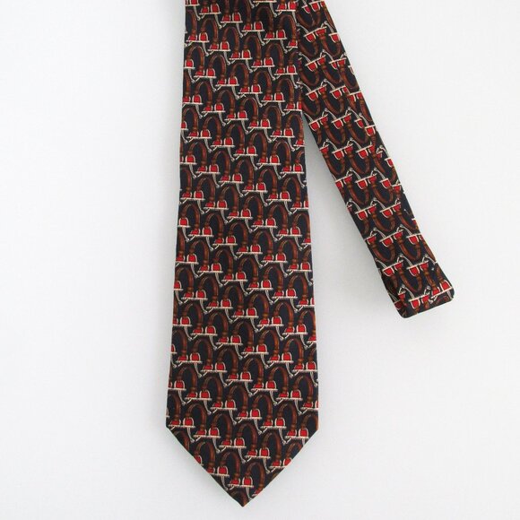 Burberry Men's Silk Tie - Picture 1 of 5